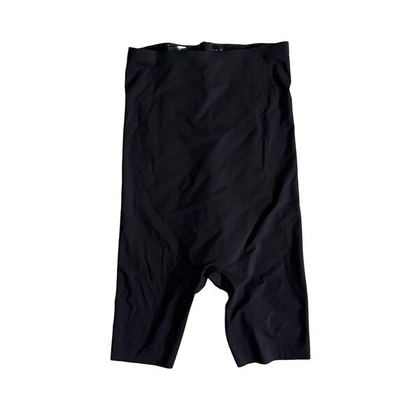 Spanx Shapewear High Waist Mid Thigh Shaper Women's Size Large Black - Picture 1 of 3